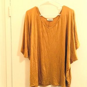 Adava Yellow Tee-shirt no size
